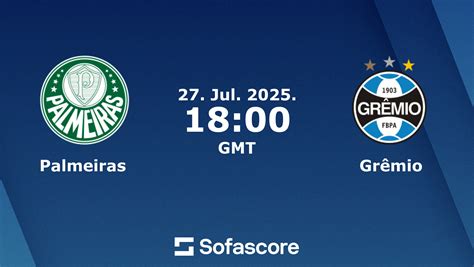 grêm|Grêmio vs Palmeiras live score, H2H and lineups .
